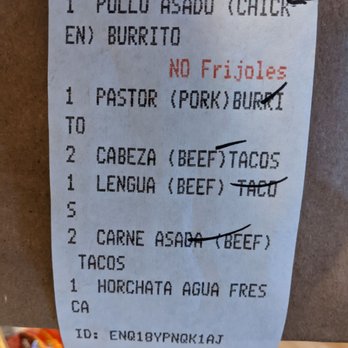 Rivas Taqueria menu 5